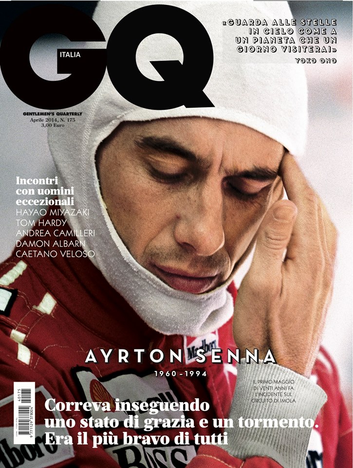 GQ Italia April 2014 “Ayrton Senna” | Mattia Balsamini | GQ Italia | Andrea Porro | Numerique Retouch Photo Retouching Studio