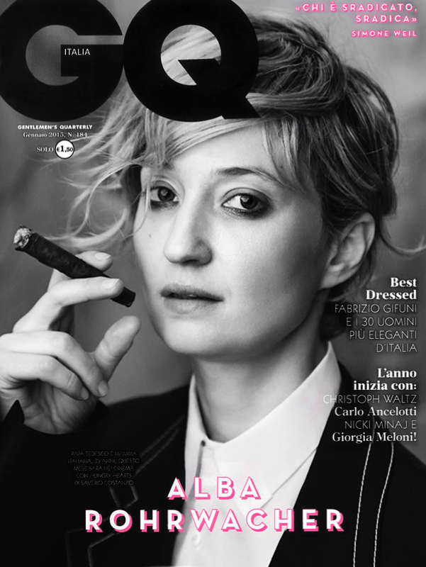 GQ Italia January 2015 “Alba Rohrwacher” | Carlotta Manaigo | GQ Italia | Andrea Porro | Numerique Retouch Photo Retouching Studio