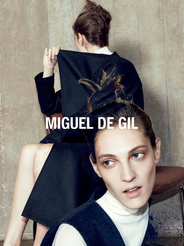 Miguel de Gil AW 2014 Campaign | Alessio Bolzoni | Miguel De Gil | Vanessa Metz | Numerique Retouch Photo Retouching Studio