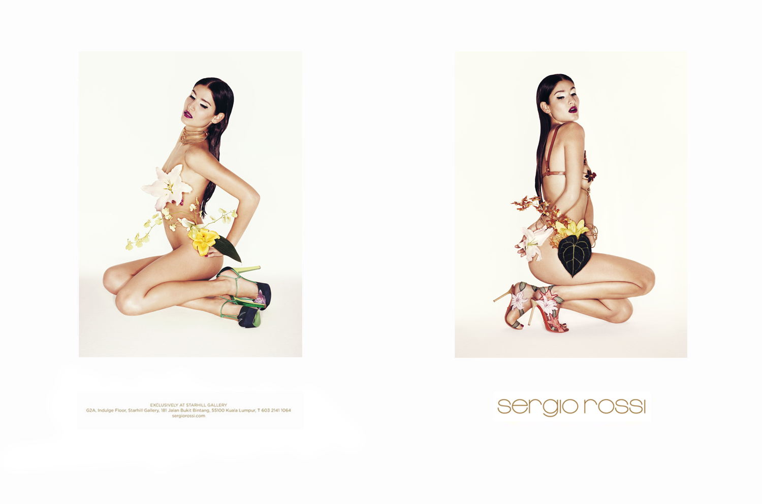 Sergio Rossi SS 2012 Campaign | Johan Sandberg | Sergio Rossi | Numerique Retouch Photo Retouching Studio