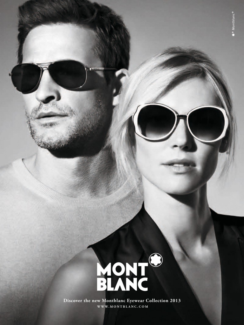 Montblanc SS 2013 Eyewear Campaign | Carlotta Manaigo | Montblanc | Numerique Retouch Photo Retouching Studio