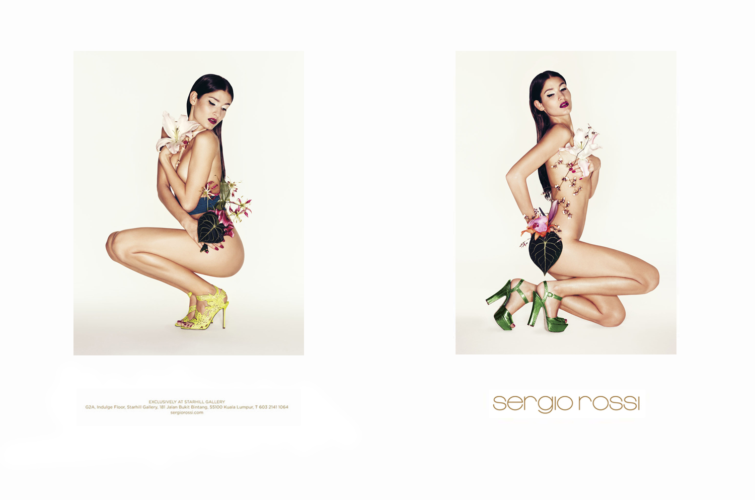 Sergio Rossi SS 2012 Campaign | Johan Sandberg | Sergio Rossi | Tanya Jones | Numerique Retouch Photo Retouching Studio