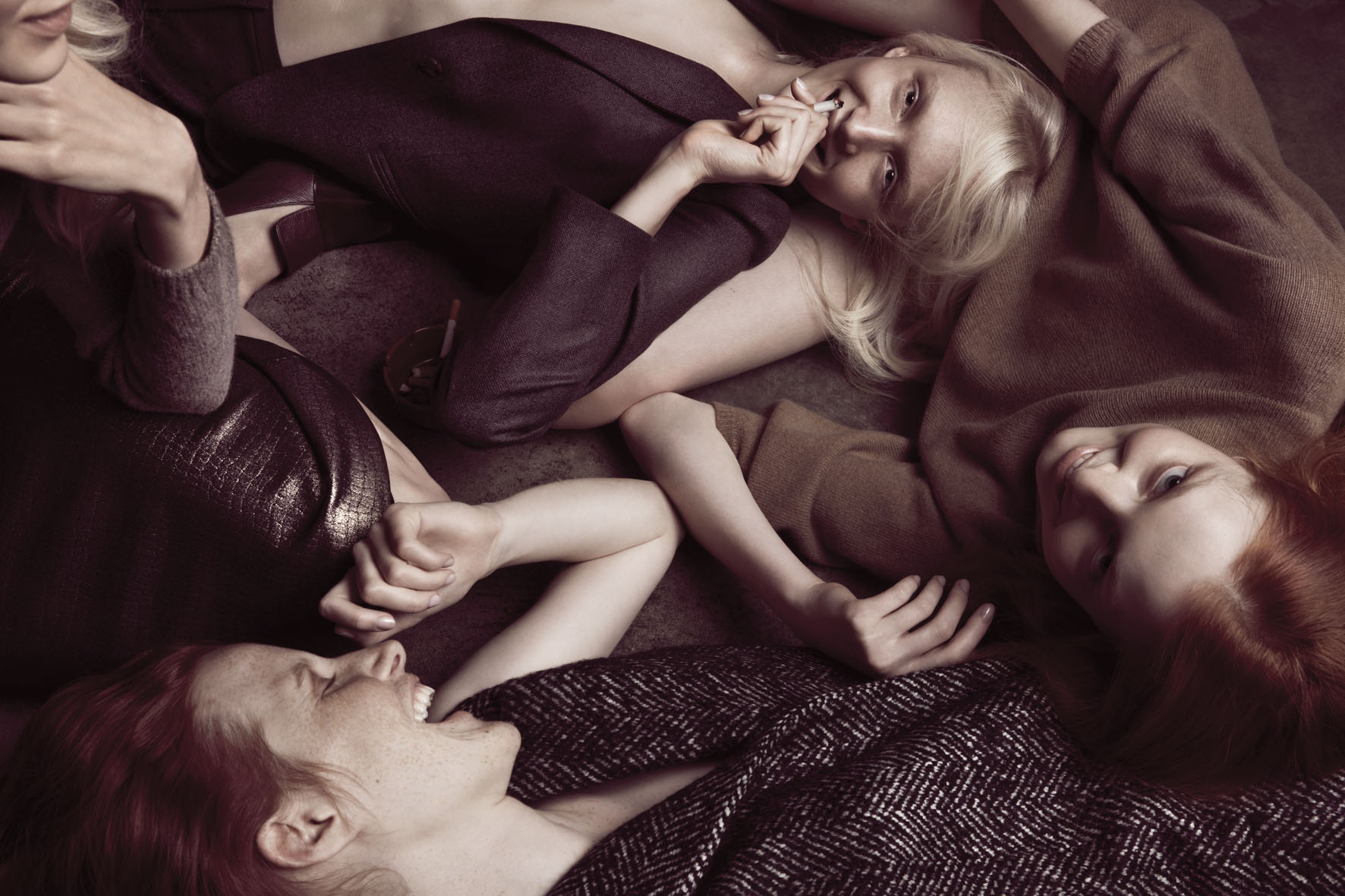 Vogue Italia August 2014 “Just Smile!” | Camilla Akrans | Gucci | Vogue Italia | Vittoria Cerciello | Numerique Retouch Photo Retouching Studio