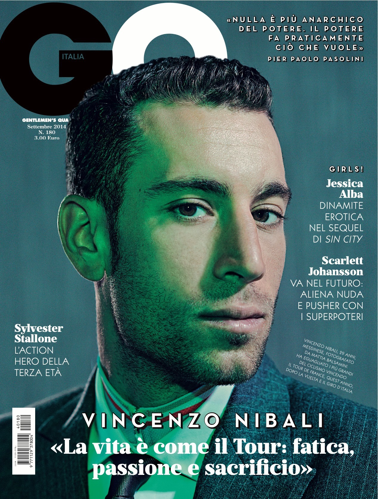 GQ Italia September 2014 “Vincenzo Nibali” | Mattia Balsamini | GQ Italia | Numerique Retouch Photo Retouching Studio