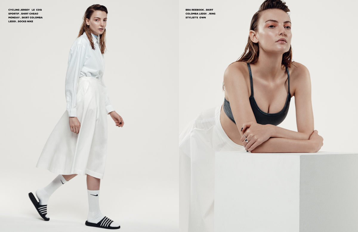 Punkt September 2014 “Sportswear, this is a goodbye” | Marcello Junior Dino | Punkt | Numerique Retouch Photo Retouching Studio