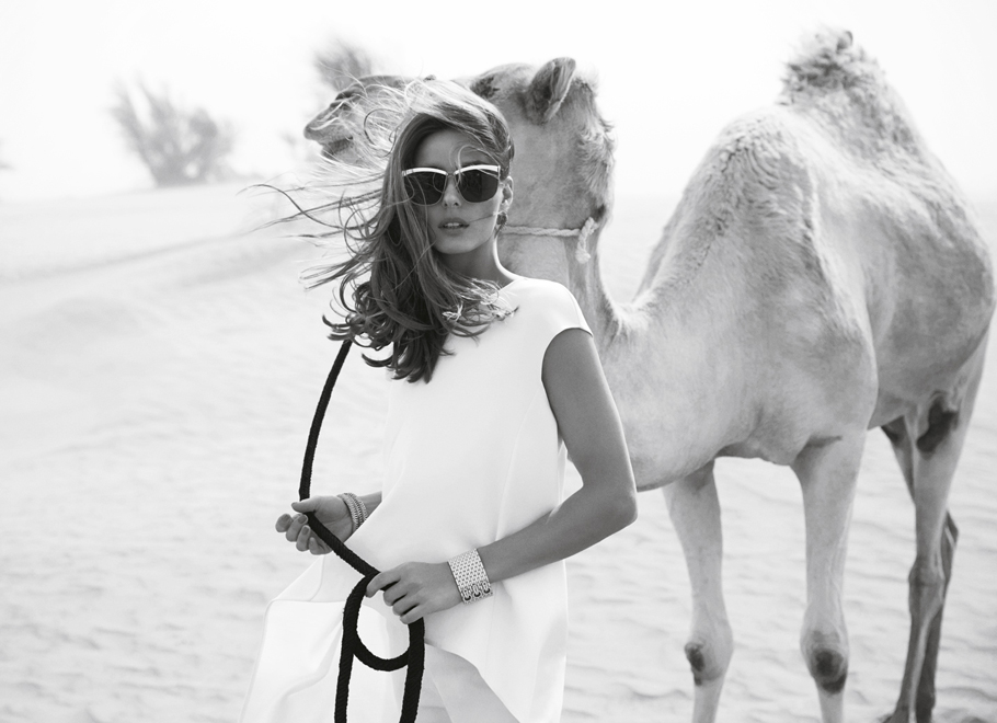 Emirates Woman March 2015 “Olivia Palermo” | Andoni & Arantxa | Emirates Woman | Numerique Retouch Photo Retouching Studio