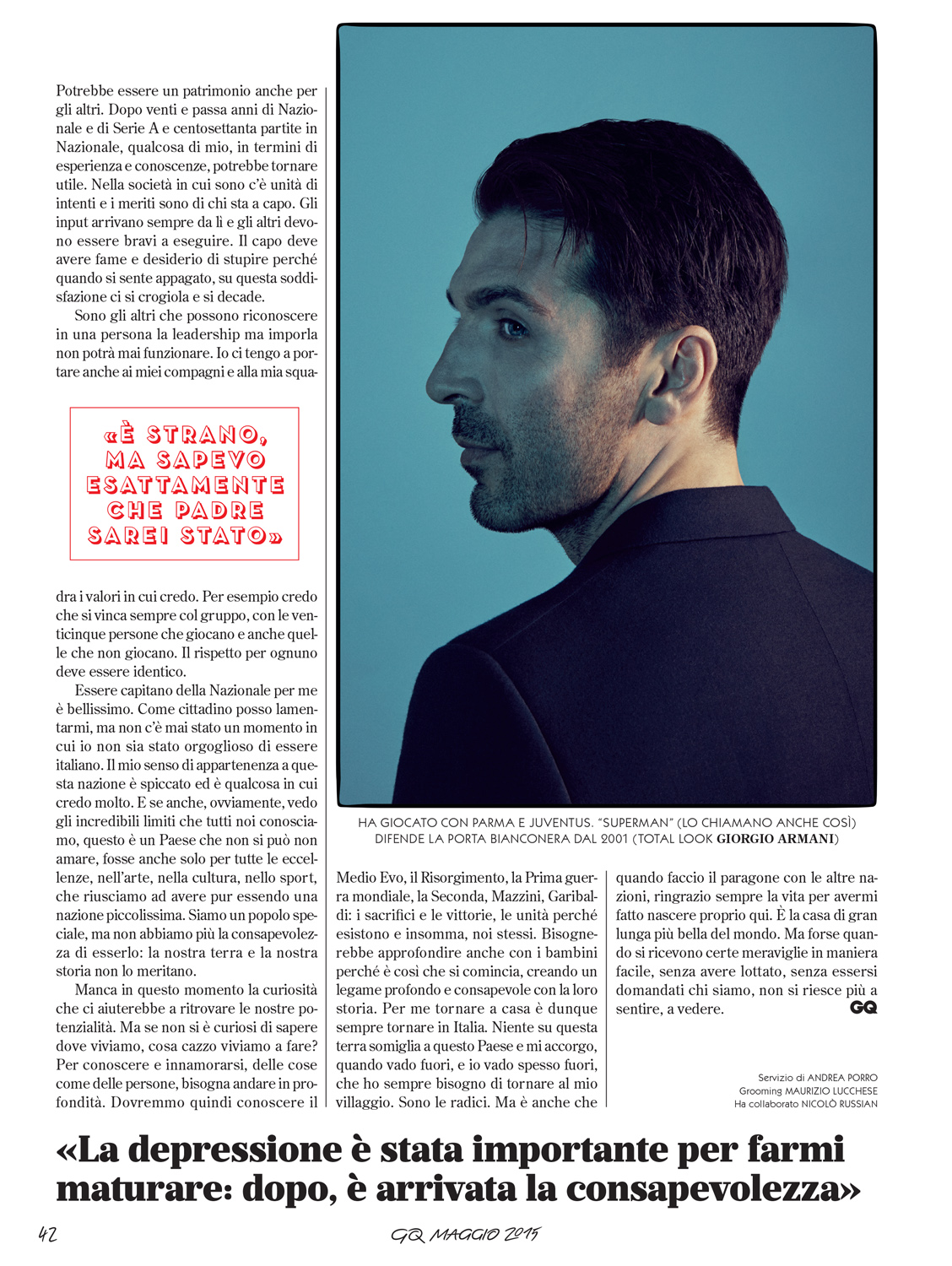 GQ Italia may 2015 | Mattia Balsamini | GQ Italia | Numerique Retouch Photo Retouching Studio