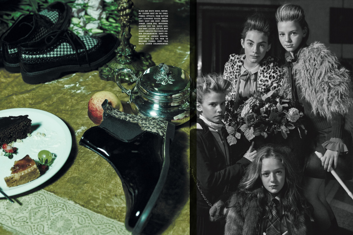 Vogue Bambini Nov/Dec 2015 | Michel Comte | Vogue Italia | Numerique Retouch Photo Retouching Studio