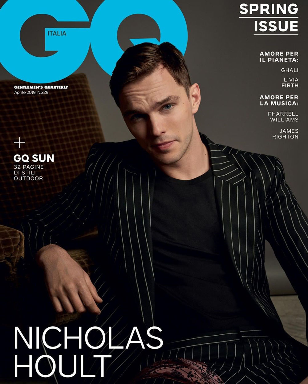 GQ Italia x Nicholas Hoult April 2019 | Michelangelo di Battista | Fabiana Filippi | GQ Italia | Nicolò Andreoni | Numerique Retouch Photo Retouching Studio