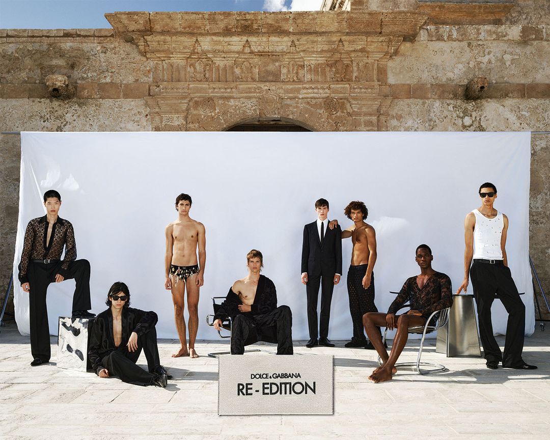 Dolce&Gabbana SS23 Men’s Re-Edition Collection | Raffaele Cerulo | Dolce&Gabbana | Numerique Retouch Photo Retouching Studio